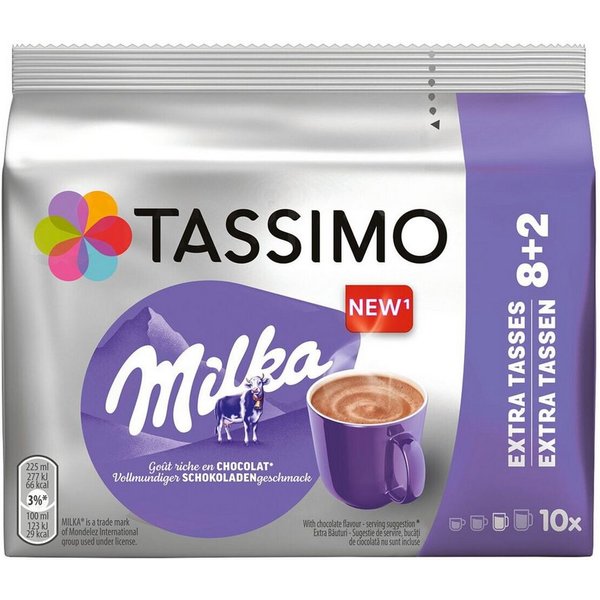 JACOBS Kakao Milka, 10er-Pack Kakao-Discs