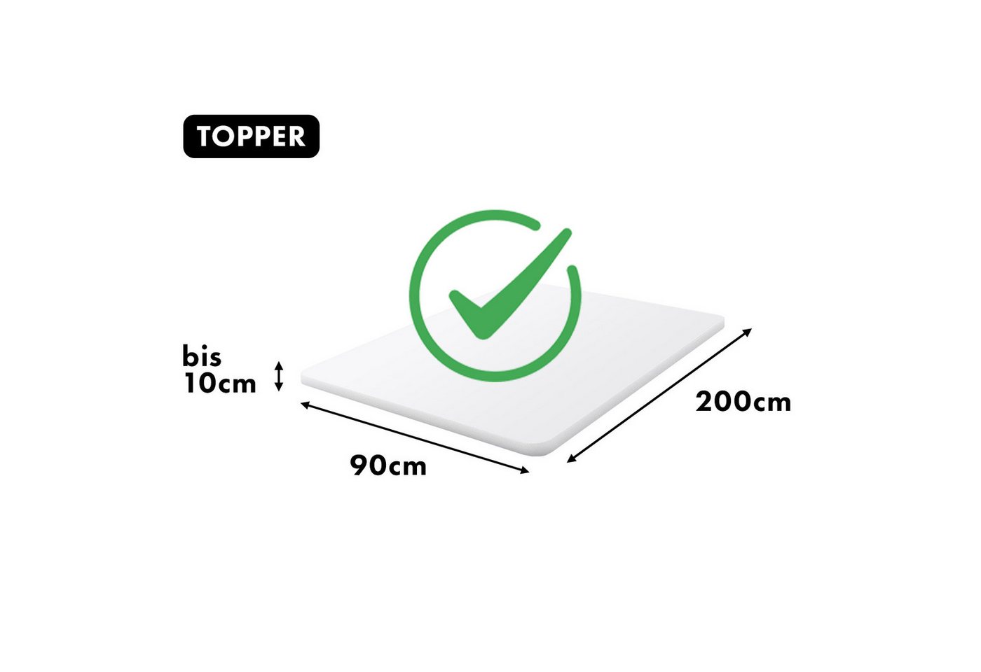 Jacobson Spannbettlaken BIO, Jersey Spannbetttuch, Bettlaken 160 g/m², 100% BIO-Baumwolle, Gummizug: rundum, GOTS zertifiziert – Bild 5 von 5