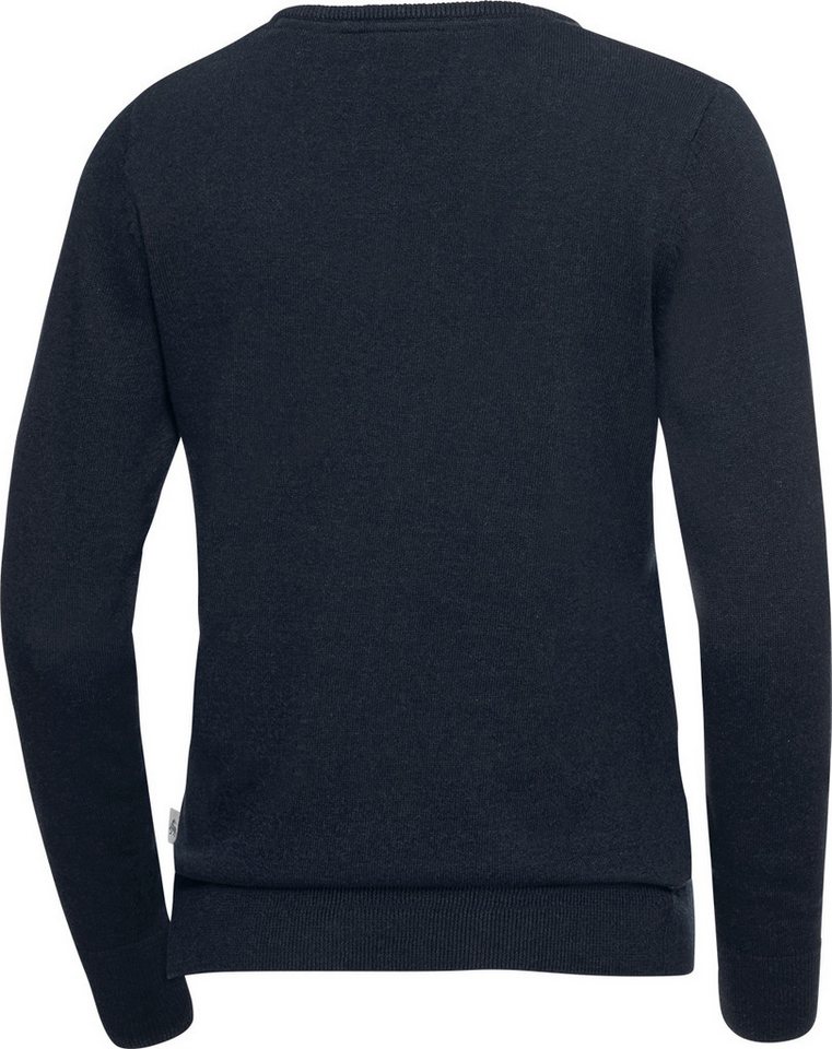 Jacques Britt V-Ausschnitt-Pullover Hautsympathisch und formstabil dank 100% Baumwolle – Bild 2 von 5