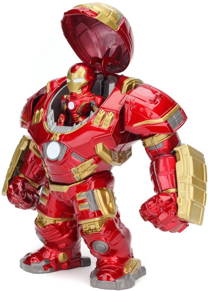 JADA Actionfigur Marvel Hulkbuster + Ironman Figur, aus Metall – Bild 3 von 5