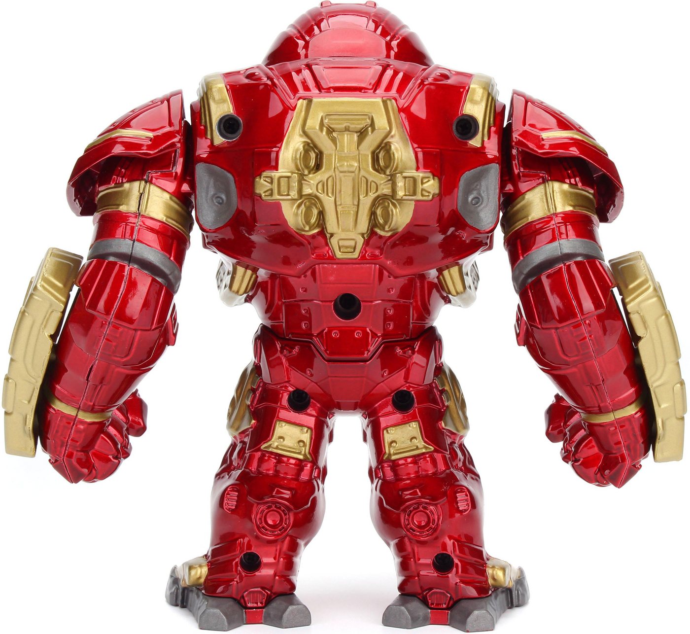 JADA Actionfigur Marvel Hulkbuster + Ironman Figur, aus Metall – Bild 5 von 5
