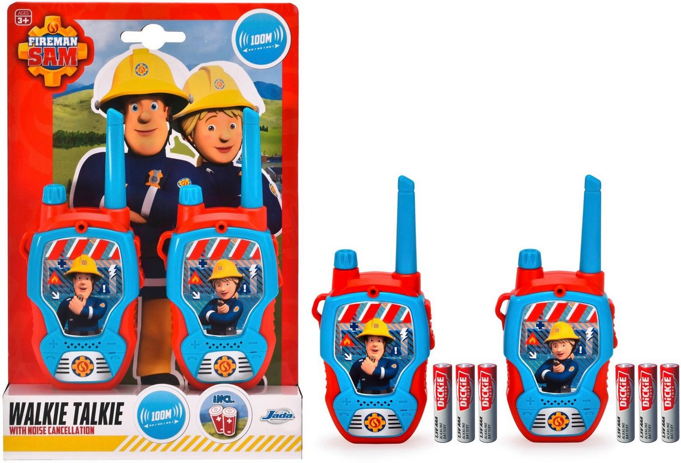 JADA Walkie Talkie Feuerwehrmann Sam – Bild 2 von 5