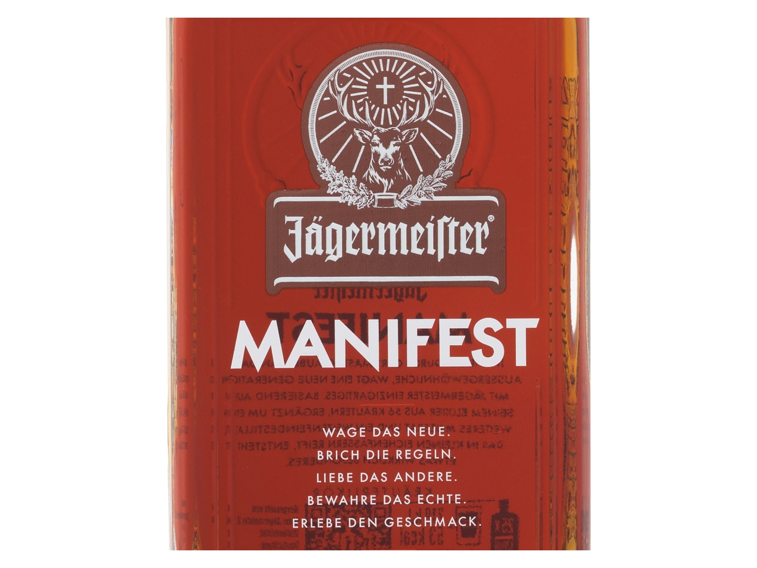 JÄGERMEISTER Manifest 38% Vol – Bild 3 von 4