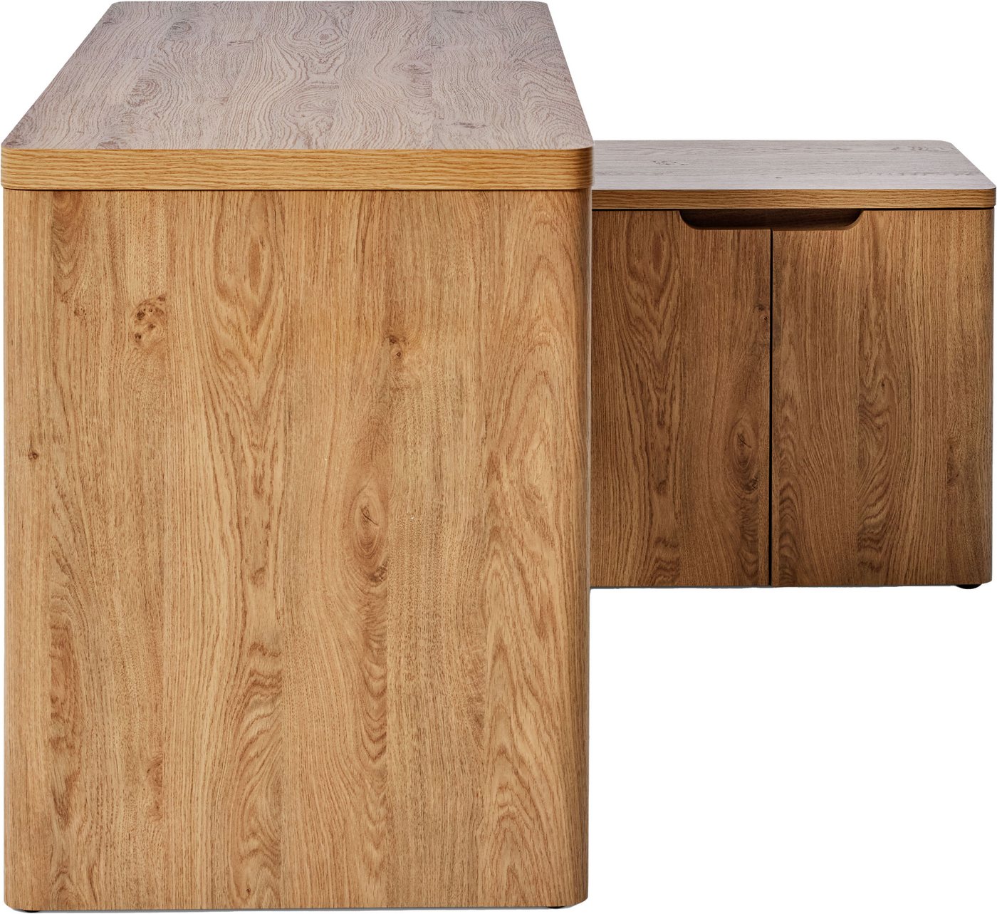 Jahnke Eckschreibtisch LIBRE C 155 E (1-St), wechselseitig montierbar, Breite ca. 140 cm – Bild 4 von 5