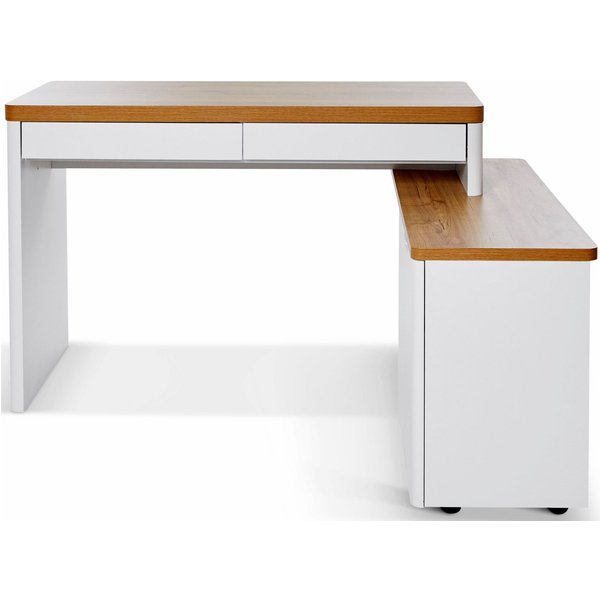 Jahnke Eckschreibtisch LIBRE C 155 E (1-St), wechselseitig montierbar, Breite ca. 140 cm