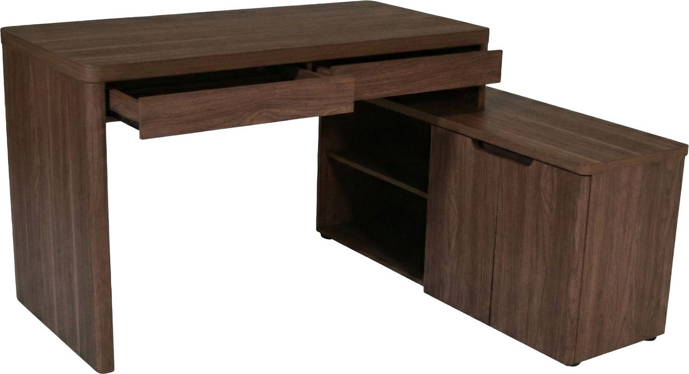 Jahnke Eckschreibtisch LIBRE C 155 E (1-St), wechselseitig montierbar, Breite ca. 140 cm – Bild 4 von 5