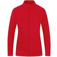 JAKO Damen Fleecejacke, Größe 36 in Rot