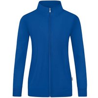 JAKO Damen Funktionsjacke Sweatjacke Doubletex, Größe 36 in Blau