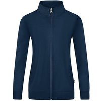 JAKO Damen Funktionsjacke Sweatjacke Doubletex, Größe 38 in Blau