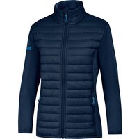 JAKO Damen Hybridjacke Premium, Größe 42 in Blau