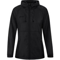 JAKO Damen Jacke Lightweightjacke Flow Damen, Größe 46 in Schwarz