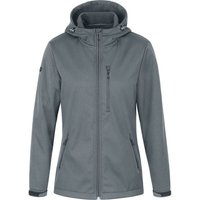 JAKO Damen Jacke Softshelljacke Premium, Größe 40 in Grau