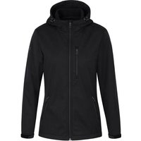 JAKO Damen Jacke Softshelljacke Premium, Größe 34 in Schwarz