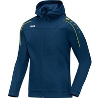 JAKO Damen Kapuzenjacke Classico, Größe 46 in Blau