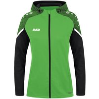 JAKO Damen Kapuzenjacke Performance, Größe 34 in Grün
