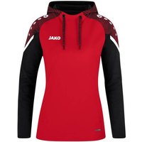 JAKO Damen Kapuzensweat Performance, Größe 42 in Rot