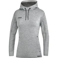 JAKO Damen Kapuzensweat Premium Basics, Größe 40 in Grau