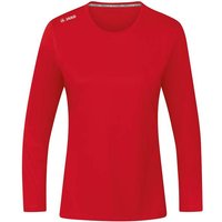 JAKO Damen Longsleeve Run 2.0, Größe 40 in Rot