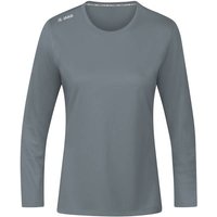 JAKO Damen Longsleeve Run 2.0, Größe 34 in Grau