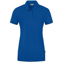 JAKO Damen Polo Polo Doubletex, Größe 38 in Blau
