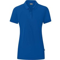 JAKO Damen Polo Organic, Größe 46 in Blau