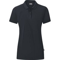 JAKO Damen Polo Organic, Größe 44 in Grau