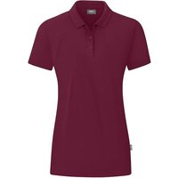 JAKO Damen Polo Organic, Größe 40 in Rot