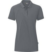 JAKO Damen Polo Organic, Größe 38 in Grau