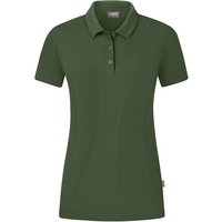 JAKO Damen Polo Organic Stretch, Größe 38 in Grün