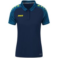 JAKO Damen Polo Polo Performance, Größe 40 in Blau