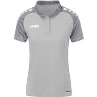 JAKO Damen Polo Polo Performance, Größe 34 in Silber