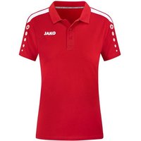 JAKO Damen Polo Polo Power, Größe 36 in Rot