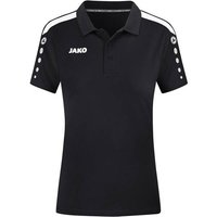 JAKO Damen Polo Polo Power, Größe 42 in Schwarz