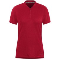 JAKO Damen Polo Polo Pro Casual, Größe 36 in Rot
