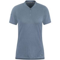 JAKO Damen Polo Polo Pro Casual, Größe 36 in Grau