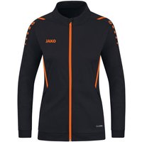 JAKO Damen Polyesterjacke Challenge, Größe 34 in Schwarz