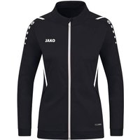JAKO Damen Polyesterjacke Challenge, Größe 34 in Schwarz