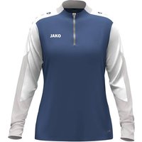 JAKO Damen Pullover Ziptop Dynamic Damen, Größe M in Blau