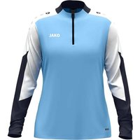 JAKO Damen Pullover Ziptop Dynamic Damen, Größe XL in Blau