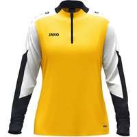 JAKO Damen Pullover Ziptop Dynamic Damen, Größe XL in Braun