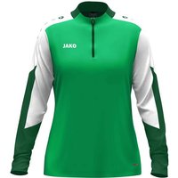 JAKO Damen Pullover Ziptop Dynamic Damen, Größe M in Grün