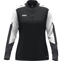 JAKO Damen Pullover Ziptop Dynamic Damen, Größe XL in Schwarz