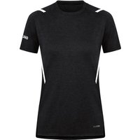 JAKO Damen Shirt Challenge, Größe 42 in Schwarz