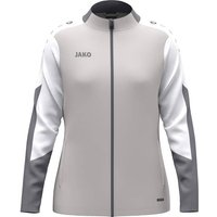 JAKO Damen Sportanzug Polyesterjacke Dynamic Damen, Größe L in Silber