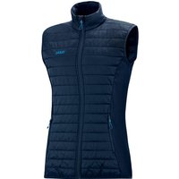 JAKO Damen Steppweste Premium, Größe 40 in Blau