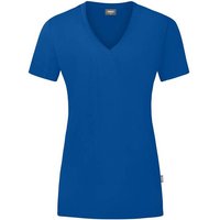 JAKO Damen T-Shirt Organic, Größe 36 in Blau