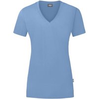 JAKO Damen T-Shirt Organic, Größe 40 in Blau