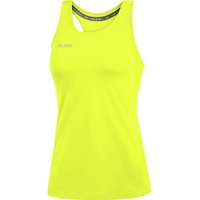 JAKO Damen Tanktop Run 2.0, Größe 44 in Gelb