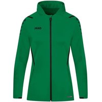 JAKO Damen Trainingsjacke Challenge mit Kapuze, Größe 36 in Grün