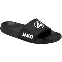 JAKO Herren Badepantoletten Jakolette, Größe 42 in Schwarz
